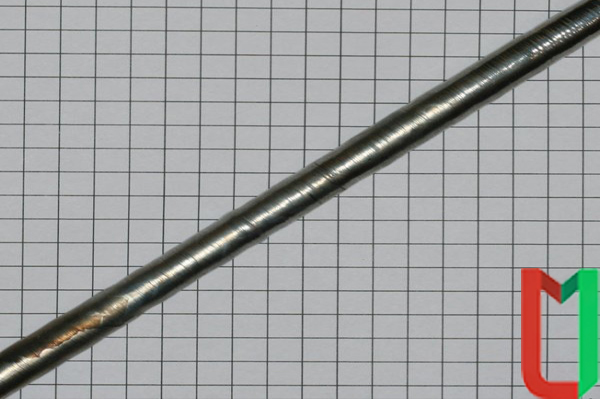 Гафниевый пруток ГФИ-1 84 мм